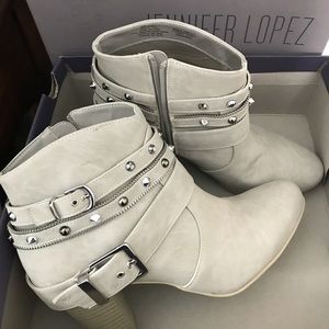 Jennifer Lopez ankle booties